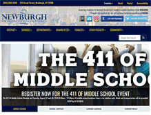 Tablet Screenshot of newburghschools.org